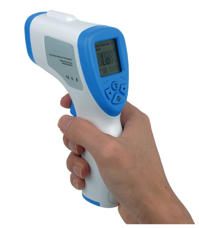 Thermomètre sans contact + frontal